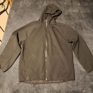 Russell Athletic Wear Hooded Sweat Shirt, LG, Black